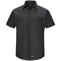 Red Kap Men's Short Sleeve Work Shirt With Mimix... from ASI 86018 Scrub...