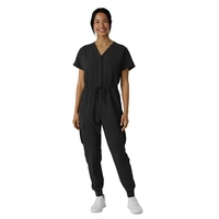 Women's Seven-Pocket Cargo Jogger Scrub Jumpsuit... from ASI 86018 Scrub...