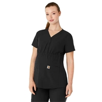 Carhartt Scrubs Force Essentials Women's Four-Pocket Henl...