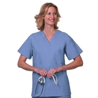 Fashion Seal - Unisex 100% Cotton Shirt... from ASI 86018 Scrub Authority /...