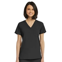 ScrubJoy Originals - Women's Fitted One-Pocket V-Neck Scr...... from ASI...