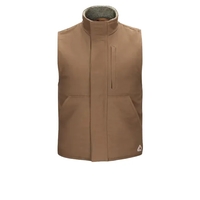 Red Kap - Safety Vest - Men's Sherpa Lined Brown Duck... from ASI 86018 Scrub...