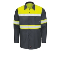 Red Kap Hi-Visibility - Unisex Long Sleeve Color Block Ri...... from ASI...