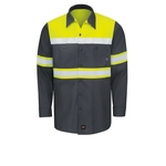 Red Kap Hi-Visibility - Unisex Hi-Visibility Long Sleeve ...