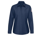 Bulwark - Uniform Shirt - Women's Pocketless Work Shirt