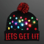 Get Lit Blinky Bulbs Beanie Hat