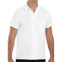 Red Kap Culinary - Men's Short Sleeve Cook Shirt... from ASI 86018 Scrub...
