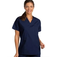 Fashion Seal Poplin - Unisex Reversible V-Neck Scrub Top...... from ASI 86018...