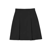 Classroom Uniforms Girls Longer Length Kick Pleat Skirt... from ASI 86018...