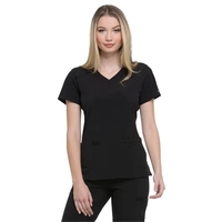 Dickies EDS Essentials Women's Mock Wrap Top... from ASI 86018 Scrub...