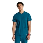 Skechers - Men's Three-Pocket Round Neck Thesis Scrub Top