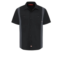 Dickies Men's Industrial Color Block Short-Sleeve Shirt... from ASI 86018...