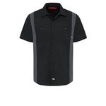 Dickies Shirts - Men's Industrial Color Block Short-Sleev...