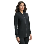koi - Basics - Women's Four-Pocket Rib Collar Andrea Jacket