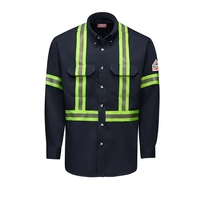 Bulwark Shirts - Men's Tecasafe W/Striping... from ASI 86018 Scrub Authority...