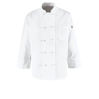 Red Kap Culinary - Unisex Eight Knot Button 30" Chef Coat