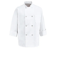 Red Kap Culinary - Men's Eight Pearl Button 30" Chef Coat... from ASI 86018...