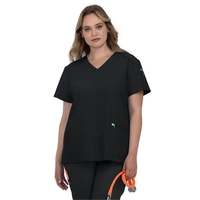 koi - Cureology - Women's 3-Pocket V-Neck Cardi Scrub Top... from ASI 86018...