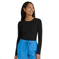 koi - Smiley World - Women's Speckled Rib Face Elbow Tend...... from ASI...