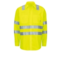 Red Kap Men's Long Sleeve Ripstop Work Shirt Class 3... from ASI 86018 Scrub...