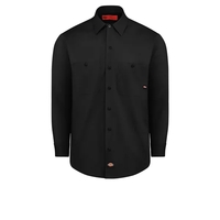 Dickies Shirts - Men's Industrial Long-Sleeve Work Shirt