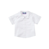 Classroom Uniforms Girls Short Sleeve Peter Pan Blouse... from ASI 86018...