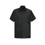 Red Kap Shirts - Men's Short Sleeve Solid Rip Stop Shirt