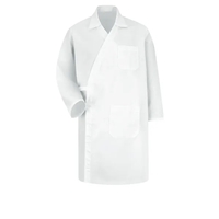 Red Kap Food Processing - Men's Long-Sleeve 44.5" Butcher...... from ASI...