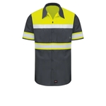 Red Kap Hi-Visibility - Men's Hi-Visibility Short Sleeve ...