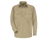 Bulwark - Uniform Shirt - 5.8 Oz Dress Uniform Shirt - Khaki