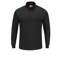 Red Kap Shirts - Men's Long Sleeve Solid Performance Polo... from ASI 86018...