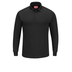 Red Kap Shirts - Men's Long Sleeve Solid Performance Polo