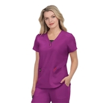 koi - Betsey Johnson - Women's Three-Pocket Striped Trim ...