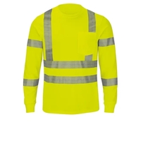 Red Kap Hi-Visibility - Unisex Long Sleeve Hi-Visibility ...