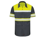 Red Kap Hi-Visibility - Men's Hi-Visibility Short Sleeve ...