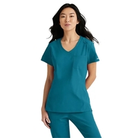 Skechers by Barco Women's Dignity Tuck-In Scrub Top... from ASI 86018 Scrub...