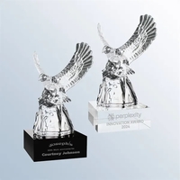 Optic Crystal Award with Eagle Design with two base options... from ASI 31517...