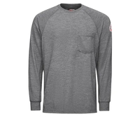 Bulwark Shirts - Men's 6.5Oz Long Sleeve Ct2 T-Shirt... from ASI 86018 Scrub...