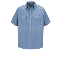 Red Kap Shirts - Men's Short Sleeve Deluxe Western Style... from ASI 86018...