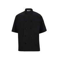 Edwards Industries - Unisex 10-Button Short Sleeve Chef Coat
