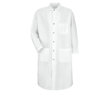 Red Kap Food Processing - Unisex Snap-Front 45" Spun Poly...