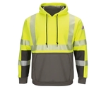 Bulwark - Hooded Fleece Sweatshirt - Men's Hi-Visibility ...
