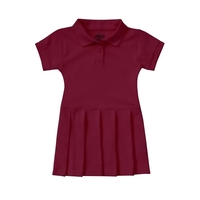 Classroom Uniforms Girls' Pique Polo Dress for Preschool... from ASI 86018...