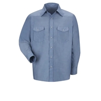 Red Kap Shirts - Men's Long Sleeve Deluxe Western Style... from ASI 86018...