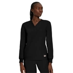 Landau - ScrubZone - Unisex No-Pocket Crossover V-Neck Lo...