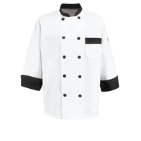 Red Kap Culinary - Men's 30" Garnish Chef Coat... from ASI 86018 Scrub...