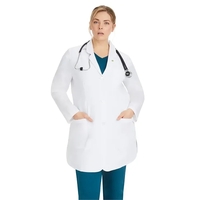 Healing Hands White Coat Collection Women's Fiona Lab Coat... from ASI 86018...
