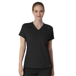Wink - Renew - Women's Four-Pocket Flex-n-Reach V-Neck Ra...