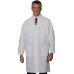 Fashion Seal - Men's Three-Pocket 39" Staff-Length Lab Coat