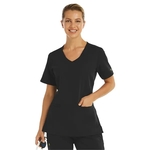 Maevn - Matrix Pro - Women's Two-Pocket Knit V-neck Top